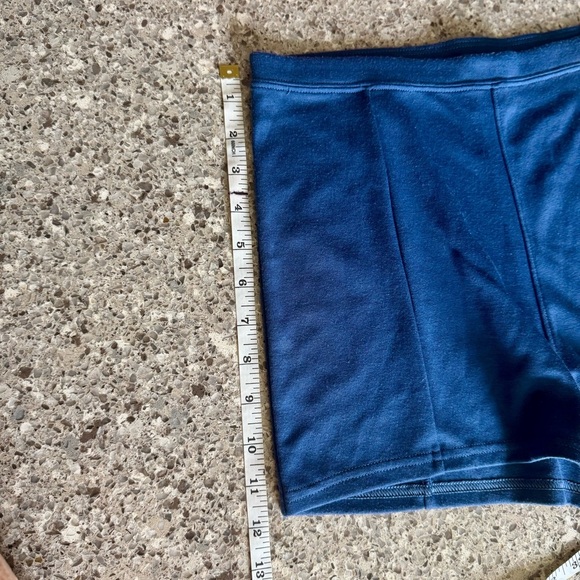 Abercrombie & Fitch Pull-On Women's Cotton Blend Shorts - Navy/Medallion… - Picture 9 of 10